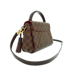 Louis Vuitton Croisette Shoulder Ebene Bag Brown Damier